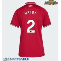 Maglie da calcio Manchester United Diogo Dalot #2 Prima Maglia Femminile 2026-27 Manica Corta